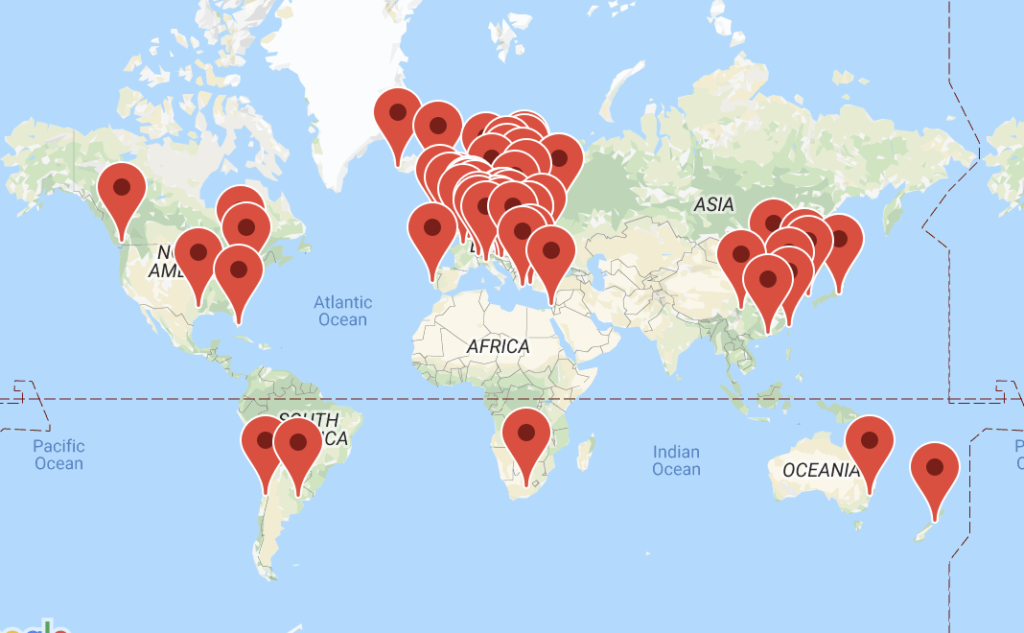 ISCM Members around the world