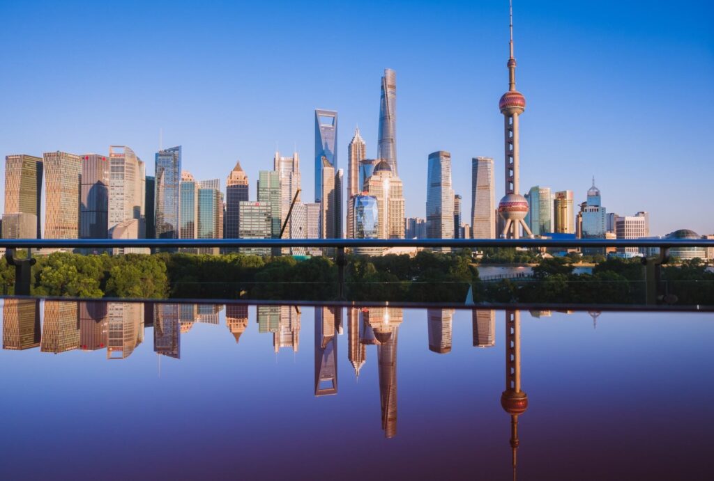 Shanghai City skyline