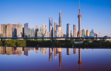 Shanghai City skyline