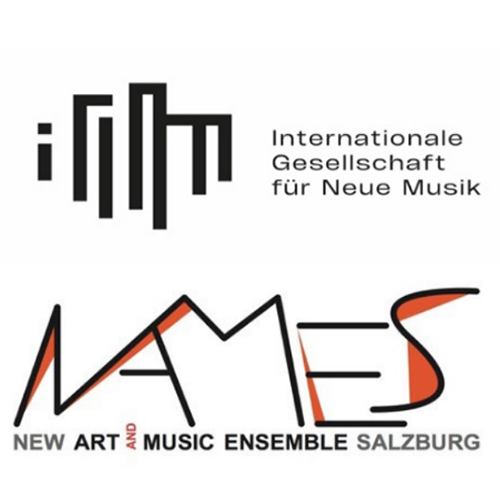 Logos for NAMES (New Art and Music Ensemble Salzburg) and IGNM (ISCM Austrian Section)